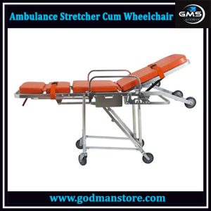 Ambulance Stretcher Cum Wheelchair