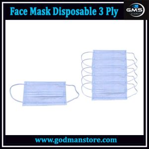 Face Mask Disposable 3 Ply