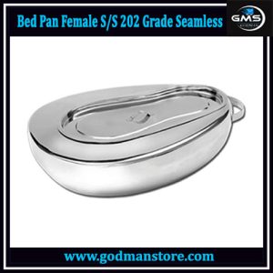 Bed Pan Female S/S 202 Grade Seamless