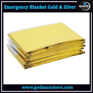 Emergency Blanket Gold & Silver