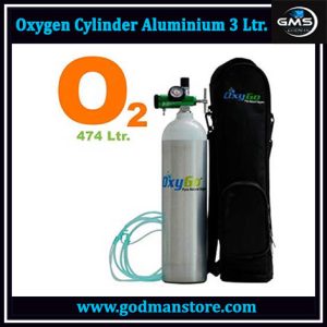 Oxygen Cylinder Aluminium 3 Ltr.