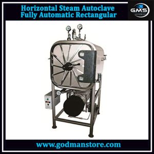 Horizontal Steam Autoclave Fully Automatic Rectangular