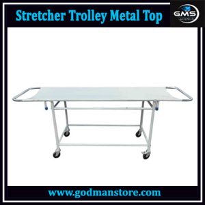 Stretcher Trolley Metal Top