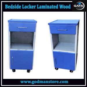 Bedside Locker Laminated Wood