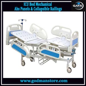 ICU Bed Mechanical Abs Panels & Collapsible Railings