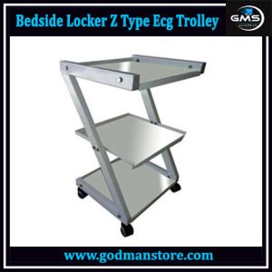 Bedside Locker Z Type Ecg Trolley