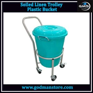 Soiled Linen Trolley Plastic Bucket