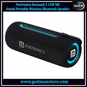 Portronics Resound 2 15W HD Sound Portable Wireless Bluetooth Speaker