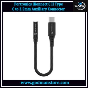 Portronics iKonnect C II Type C to 3.5mm Auxiliary Connector