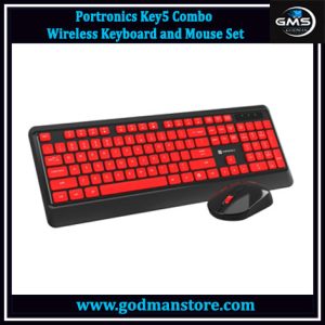 Portronics Key5 Combo Wireless Keyboard and Mouse Set