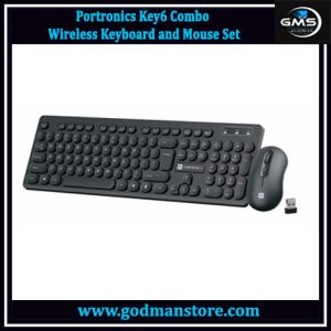 Portronics Key6 Combo Wireless Keyboard and Mouse Set