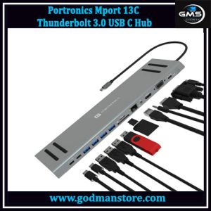 Portronics Mport 13C Thunderbolt 3.0 USB C Hub