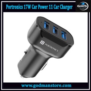 Portronics 17W Car Power 11 Car Charger