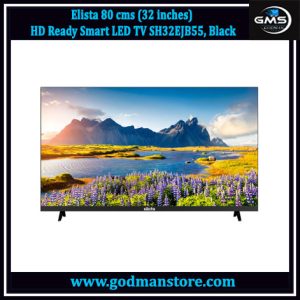 Elista 80 cms (32 inches) HD Ready Smart LED TV SH32EJB55, Black