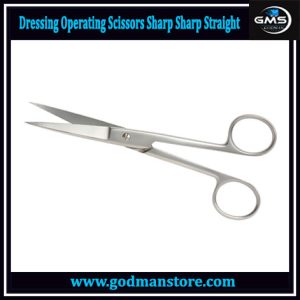 Dressing Operating Scissors Sharp Sharp Straight