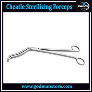 Cheatle Sterilizing Forceps