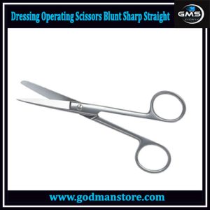 Dressing Operating Scissors Blunt Sharp Straight