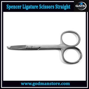 Spencer Ligature Scissors Straight