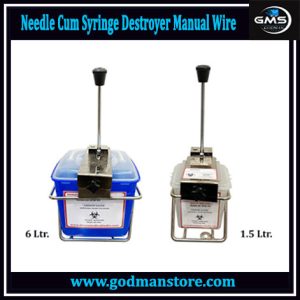 Needle Cum Syringe Destroyer Manual Wire