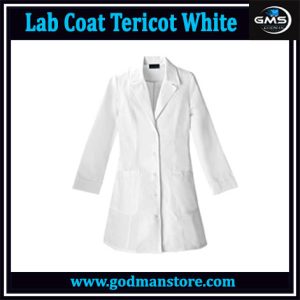 Lab Coat Tericot White