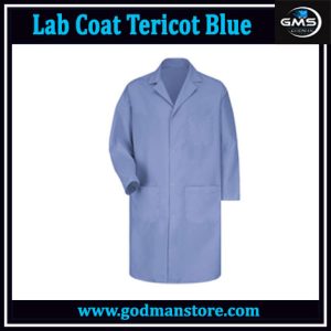 Lab Coat Tericot Blue