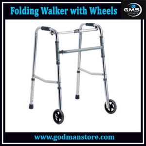 Folding Walker with Wheels