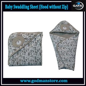 Baby Swaddling Sheet (Hood Without Zip)