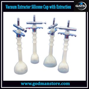 Vacuum Extractor Silicone Cup with Extraction