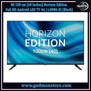 Mi 100 cm (40 inches) Horizon Edition Full HD Android LED TV 4A | L40M6-EI (Black)