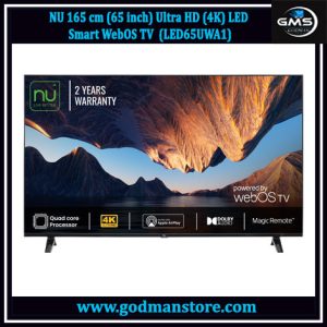 NU 165 cm (65 inch) Ultra HD (4K) LED Smart WebOS TV (LED65UWA1)