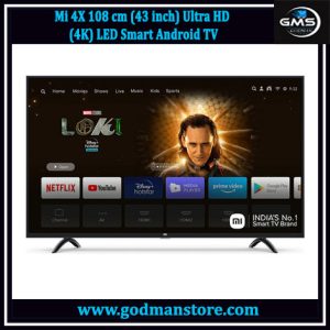 Mi 4X 108 cm (43 inch) Ultra HD (4K) LED Smart Android TV