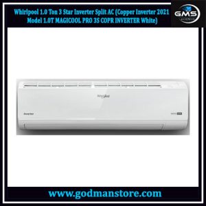 Whirlpool 1.0 Ton 3 Star Inverter Split AC (Copper Inverter 2021 Model 1.0T MAGICOOL PRO 3S COPR INVERTER White)