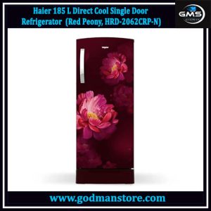 Haier 185 L Direct Cool Single Door Refrigerator (Red Peony, HRD-2062CRP-N)