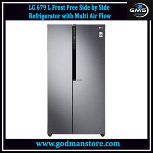 LG 679 L Frost Free Side by Side Refrigerator with Multi Air Flow