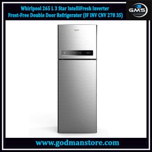 Whirlpool 265 L 3 Star IntelliFresh Inverter Frost-Free Double Door Refrigerator (IF INV CNV 278 3S)