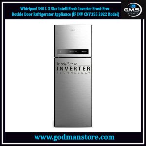 Whirlpool 340 L 3 Star IntelliFresh Inverter Frost-Free Double Door Refrigerator Appliance (‎IF INV CNV 355 2022 Model)