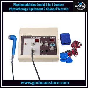 Physiomodalities Combi 2 In 1 Combo/Physiotherapy Equipment 2 Channel Tens+Us