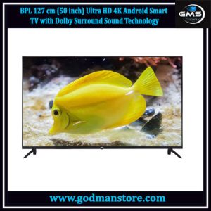 BPL 127 cm (50 inch) Ultra HD 4K Android Smart TV with Dolby Surround Sound Technology