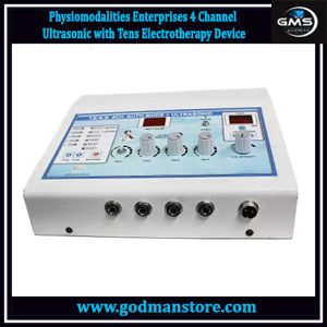 Physiomodalities Enterprises 4 Channel Ultrasonic with Tens Electrotherapy Device