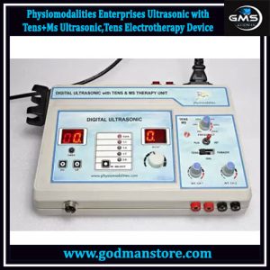 Physiomodalities Enterprises Ultrasonic with Tens+Ms Ultrasonic,Tens Electrotherapy Device 